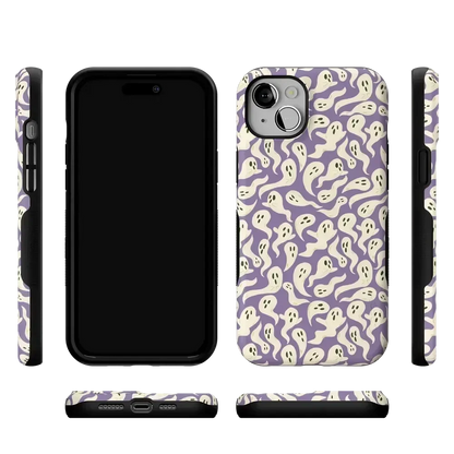 All Boo'd Up | Purple Ghost Case Phone Case get.casely
