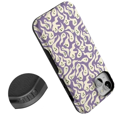All Boo'd Up | Purple Ghost Case Phone Case get.casely