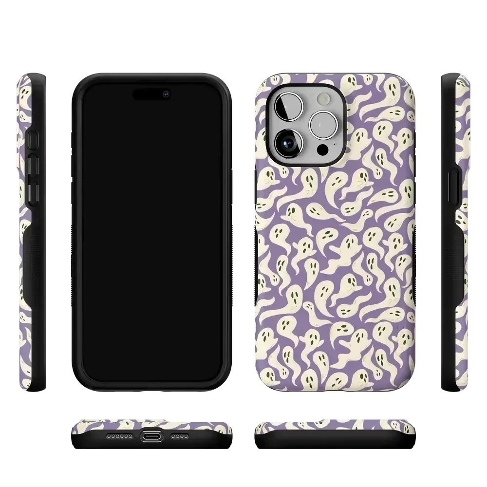 All Boo'd Up | Purple Ghost Case Phone Case get.casely