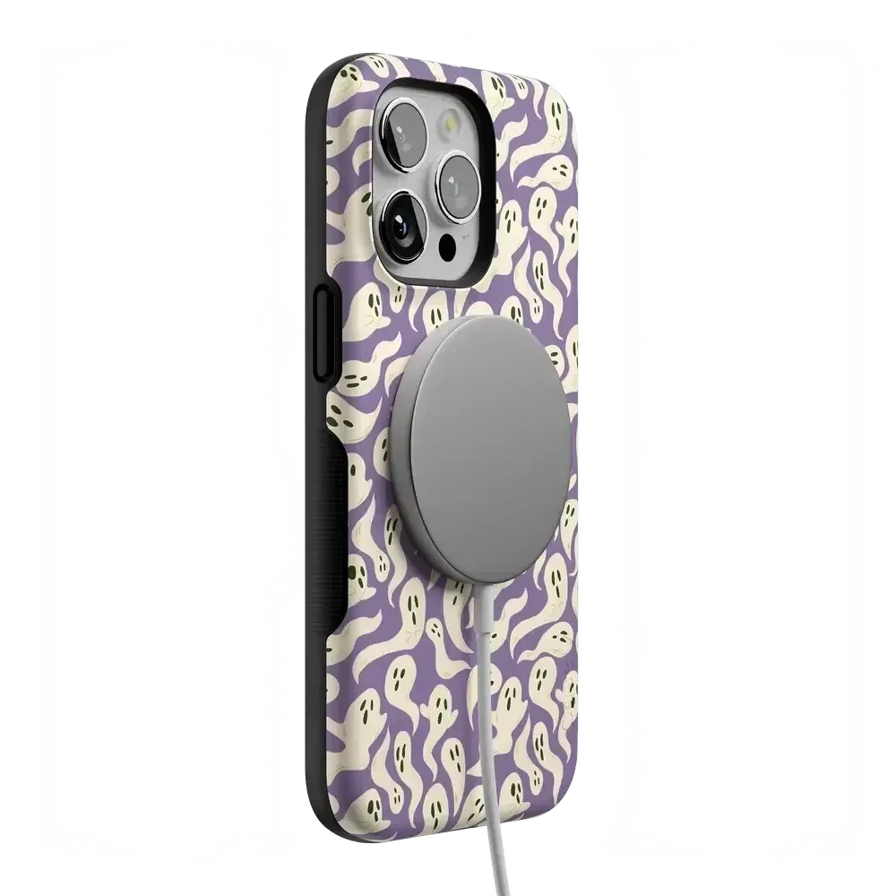 All Boo'd Up | Purple Ghost Case Phone Case get.casely
