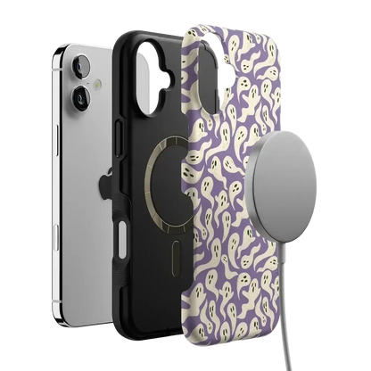 All Boo'd Up | Purple Ghost Case Phone Case get.casely