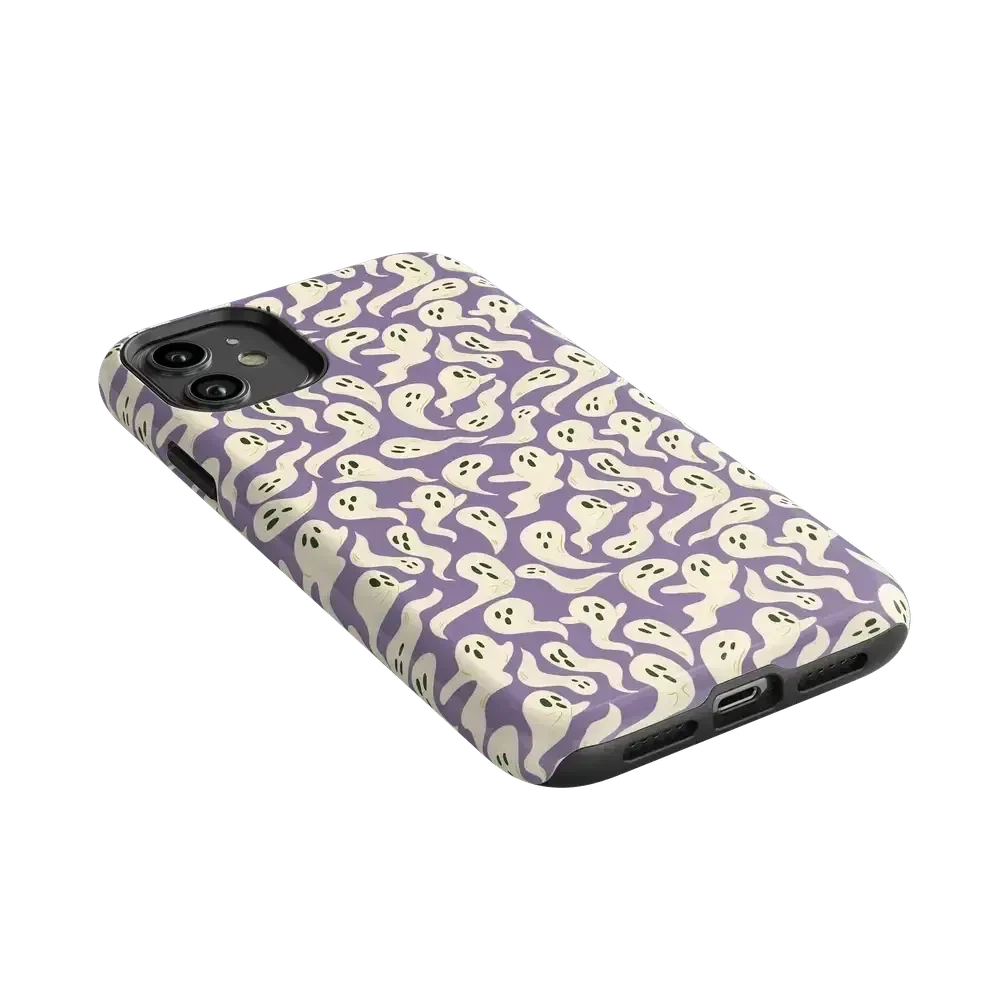 All Boo'd Up | Purple Ghost Case Phone Case get.casely