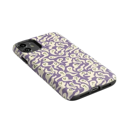 All Boo'd Up | Purple Ghost Case Phone Case get.casely
