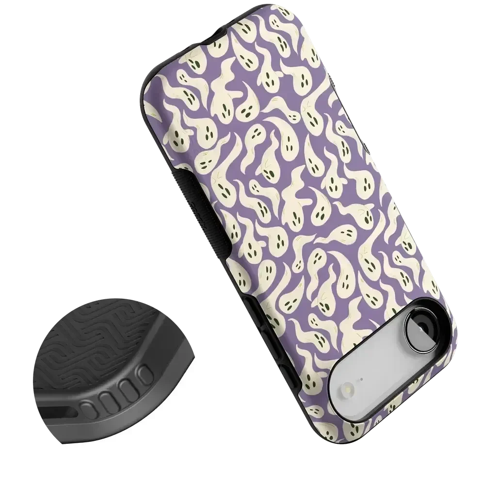 All Boo'd Up | Purple Ghost Case Phone Case get.casely