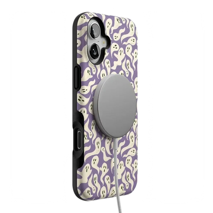 All Boo'd Up | Purple Ghost Case Phone Case get.casely