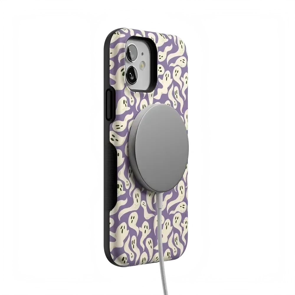 All Boo'd Up | Purple Ghost Case Phone Case get.casely