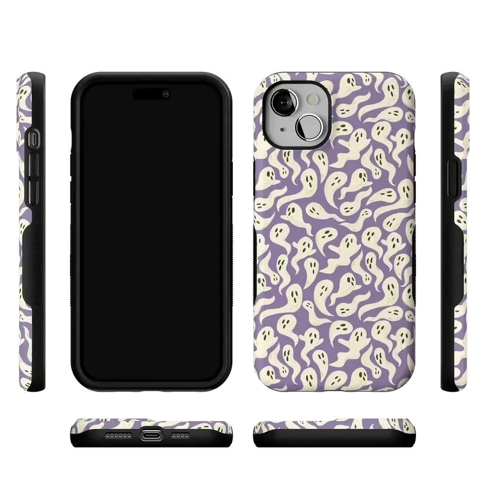 All Boo'd Up | Purple Ghost Case Phone Case get.casely
