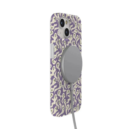All Boo'd Up | Purple Ghost Case Phone Case get.casely