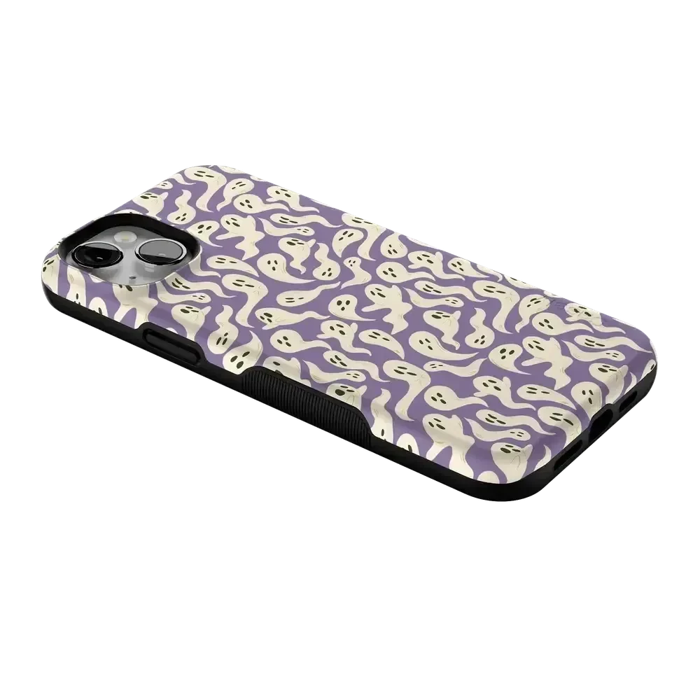 All Boo'd Up | Purple Ghost Case Phone Case get.casely