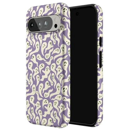 All Boo'd Up | Purple Ghost Case Phone Case get.casely