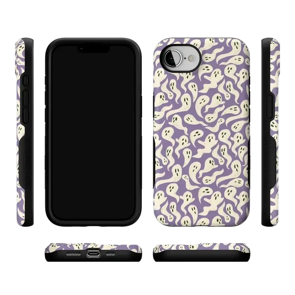All Boo'd Up | Purple Ghost Case Phone Case get.casely