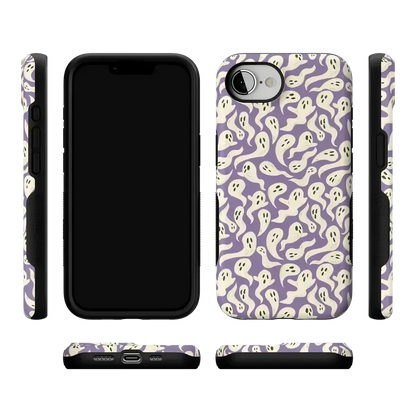 All Boo'd Up | Purple Ghost Case Phone Case get.casely