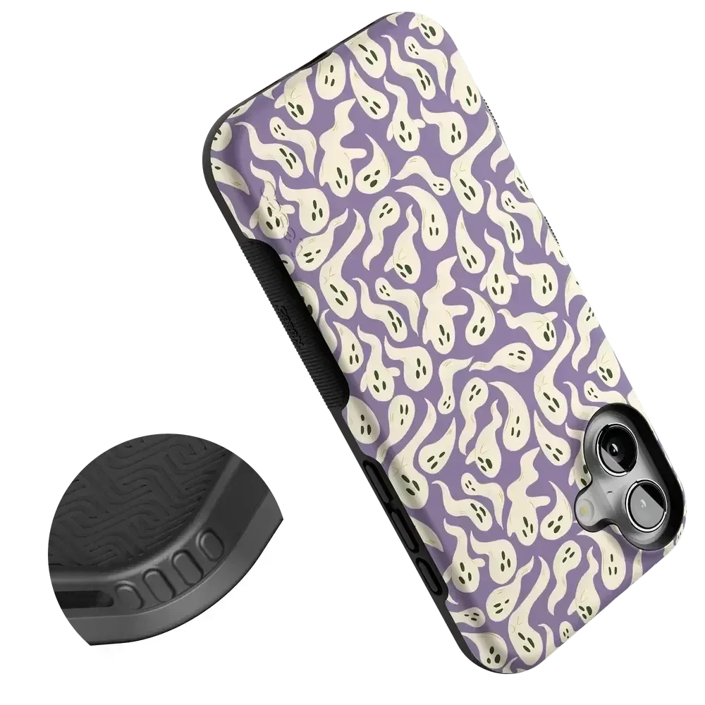 All Boo'd Up | Purple Ghost Case Phone Case get.casely
