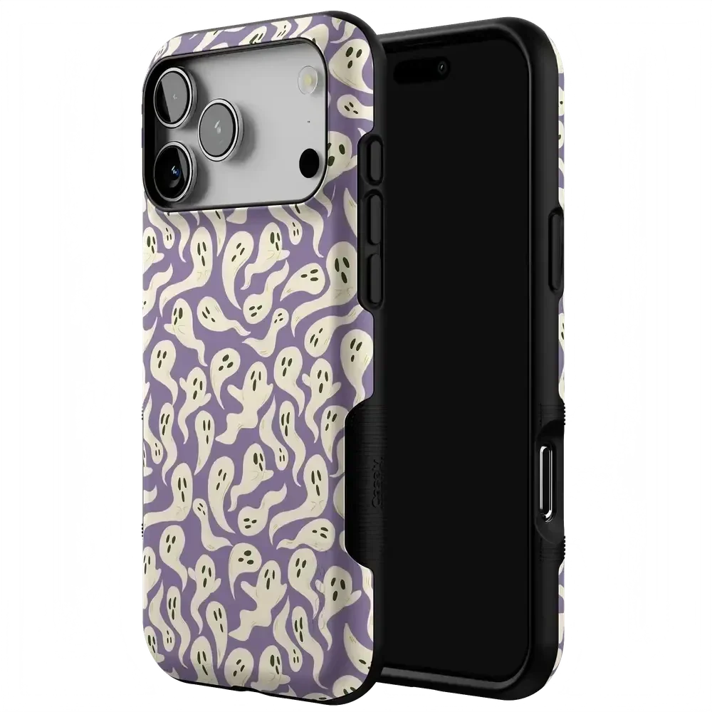 All Boo'd Up | Purple Ghost Case Phone Case get.casely