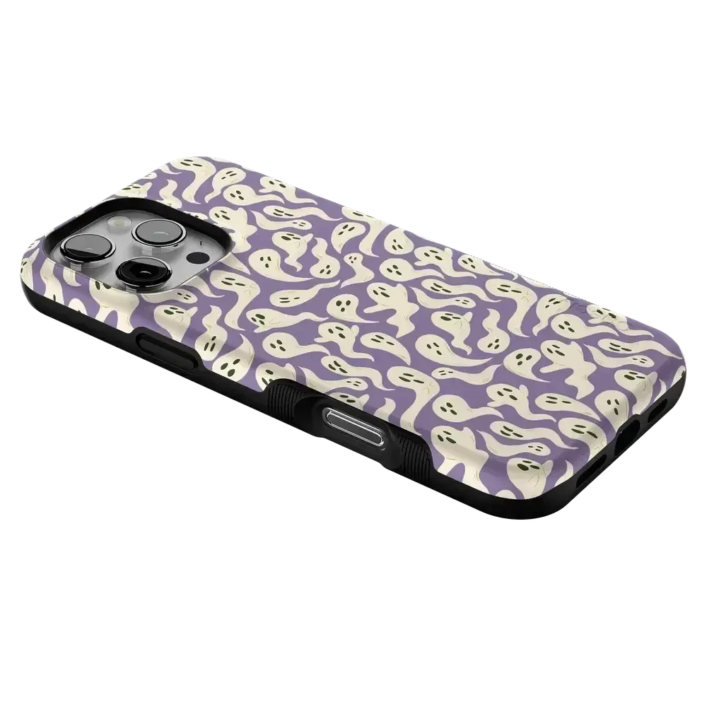 All Boo'd Up | Purple Ghost Case Phone Case get.casely