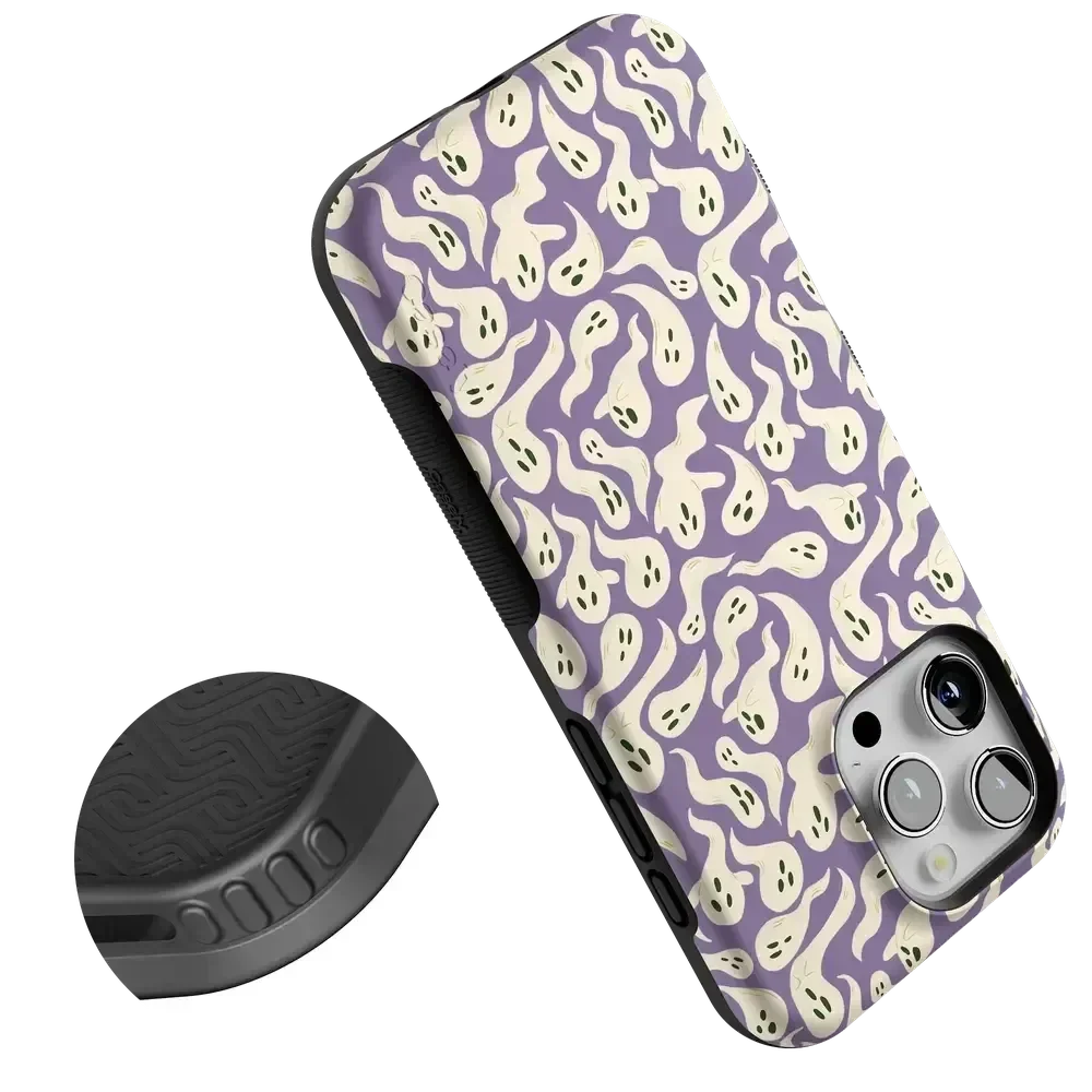 All Boo'd Up | Purple Ghost Case Phone Case get.casely