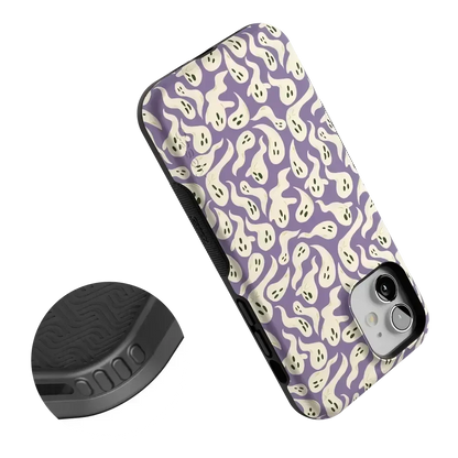 All Boo'd Up | Purple Ghost Case Phone Case get.casely