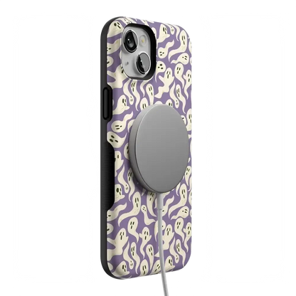 All Boo'd Up | Purple Ghost Case Phone Case get.casely