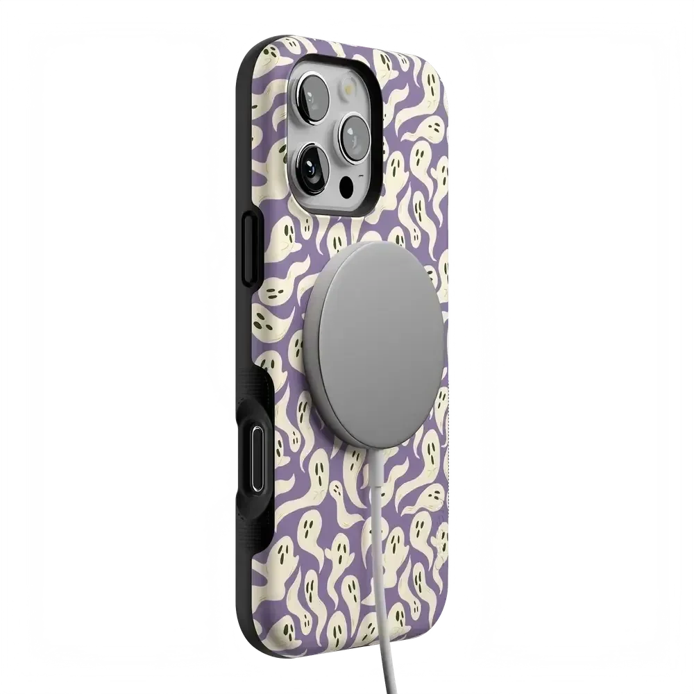 All Boo'd Up | Purple Ghost Case Phone Case get.casely