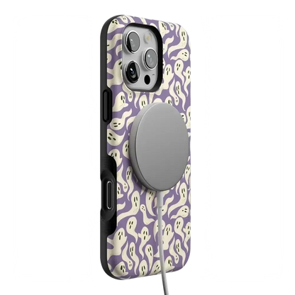 All Boo'd Up | Purple Ghost Case Phone Case get.casely