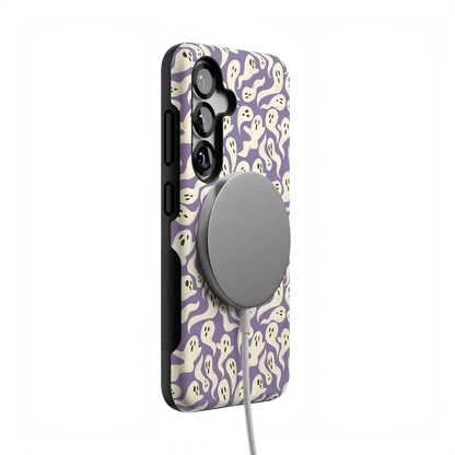 All Boo'd Up | Purple Ghost Case Phone Case get.casely