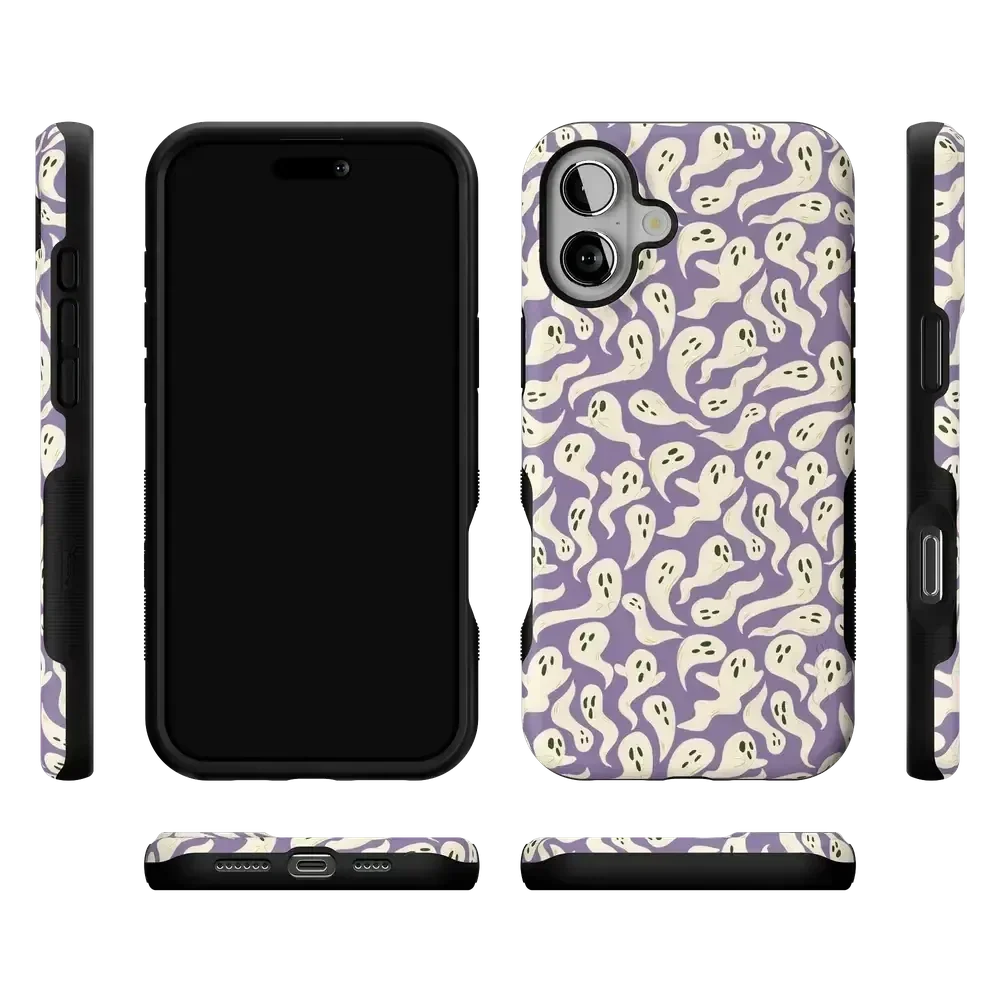 All Boo'd Up | Purple Ghost Case Phone Case get.casely