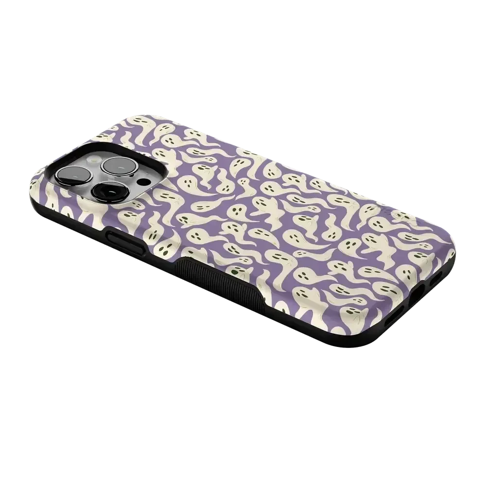 All Boo'd Up | Purple Ghost Case Phone Case get.casely