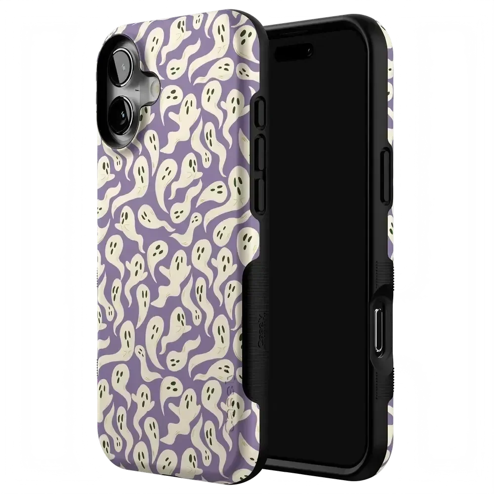 All Boo'd Up | Purple Ghost Case Phone Case get.casely
