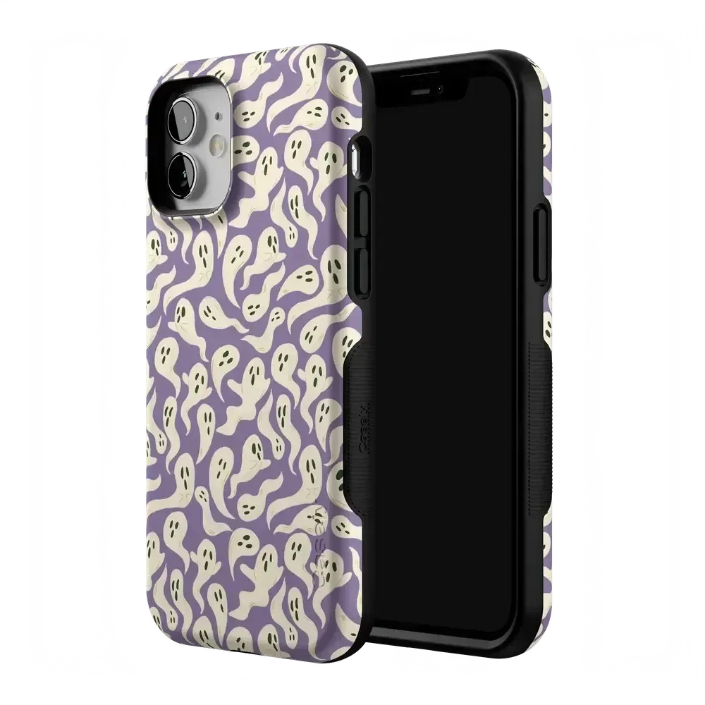 All Boo'd Up | Purple Ghost Case Phone Case get.casely