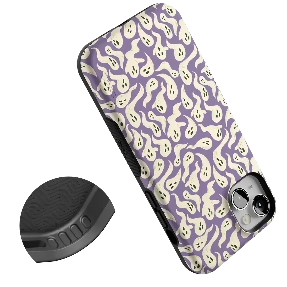 All Boo'd Up | Purple Ghost Case Phone Case get.casely