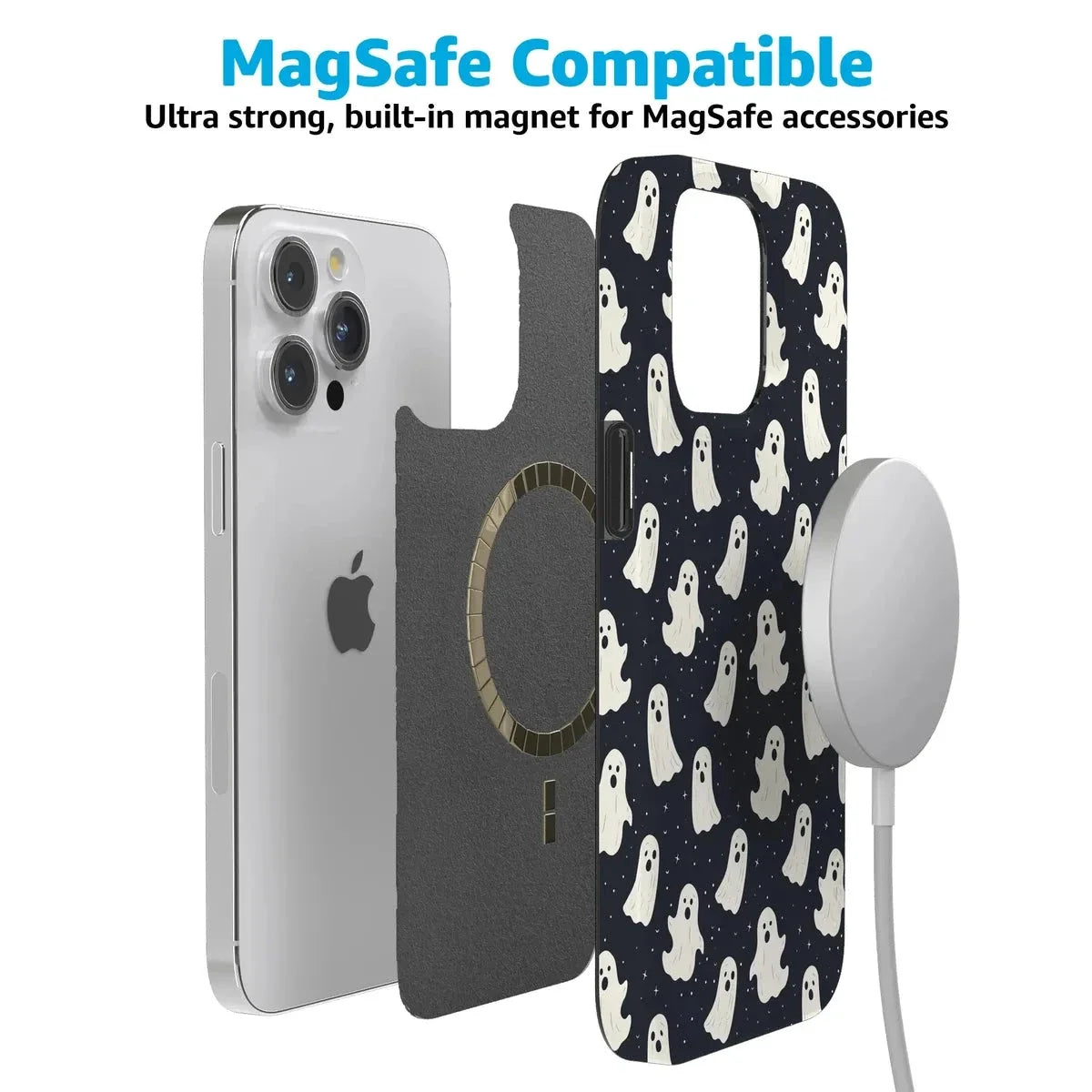 All Boos No Bite | Friendly Ghost Case Phone Case Casetry