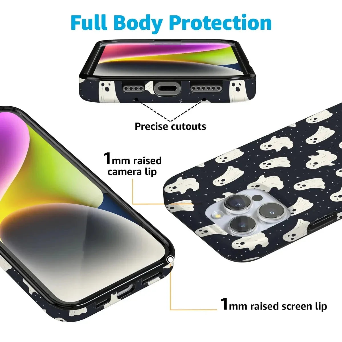 All Boos No Bite | Friendly Ghost Case Phone Case Casetry