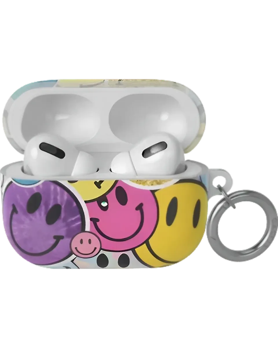 All Smiles | Smiley Face Sticker AirPods Case AirPods Case get.casely AirPods Pro 2 Case