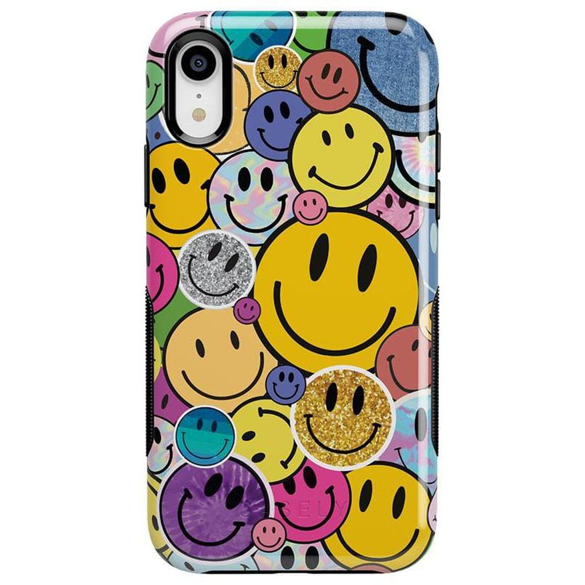 All Smiles | Smiley Face Sticker Case iPhone Case get.casely Bold iPhone XR