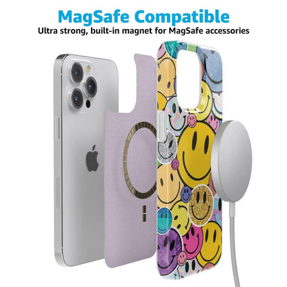 All Smiles | Smiley Face Sticker Case iPhone Case get.casely