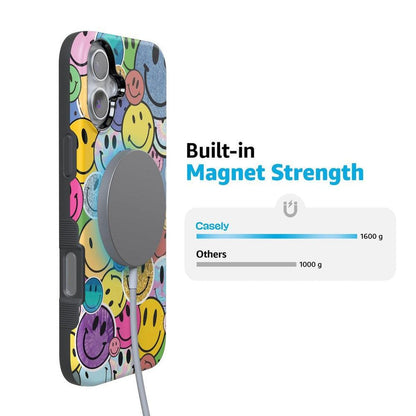All Smiles | Smiley Face Sticker Case iPhone Case get.casely