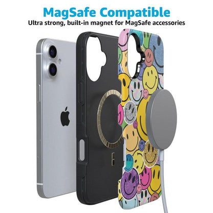 All Smiles | Smiley Face Sticker Case iPhone Case get.casely