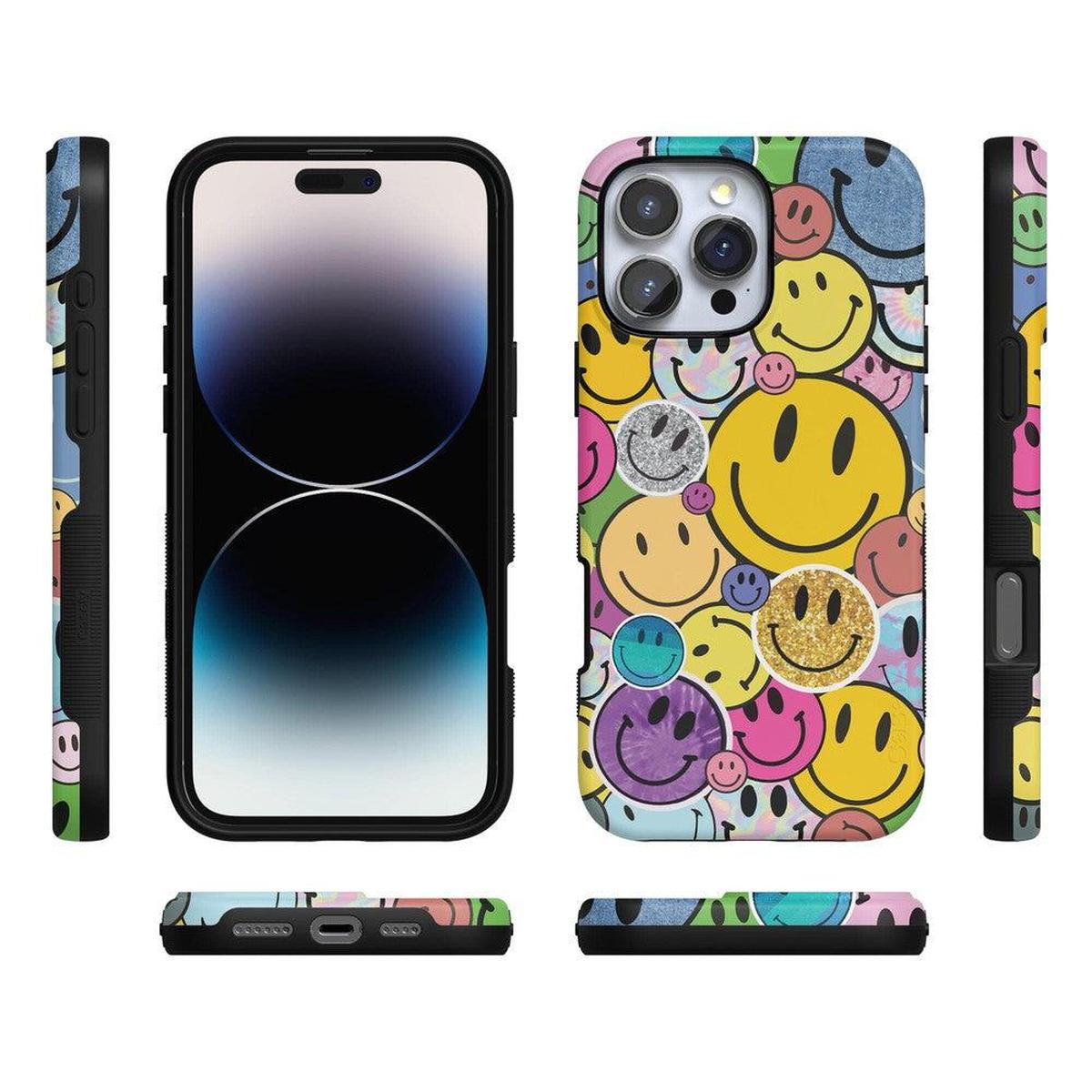 All Smiles | Smiley Face Sticker Case iPhone Case get.casely