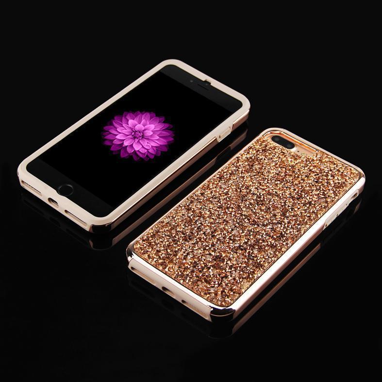 All That Glitter | Rose Gold Crystal Case iPhone Case get.casely