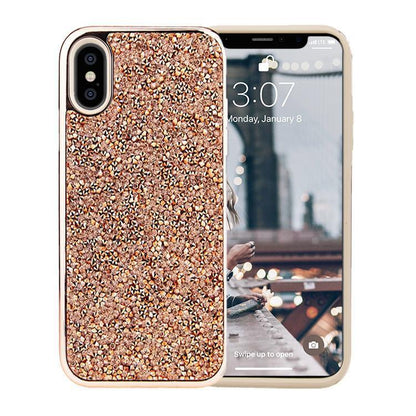 All That Glitter | Rose Gold Crystal Case iPhone Case get.casely