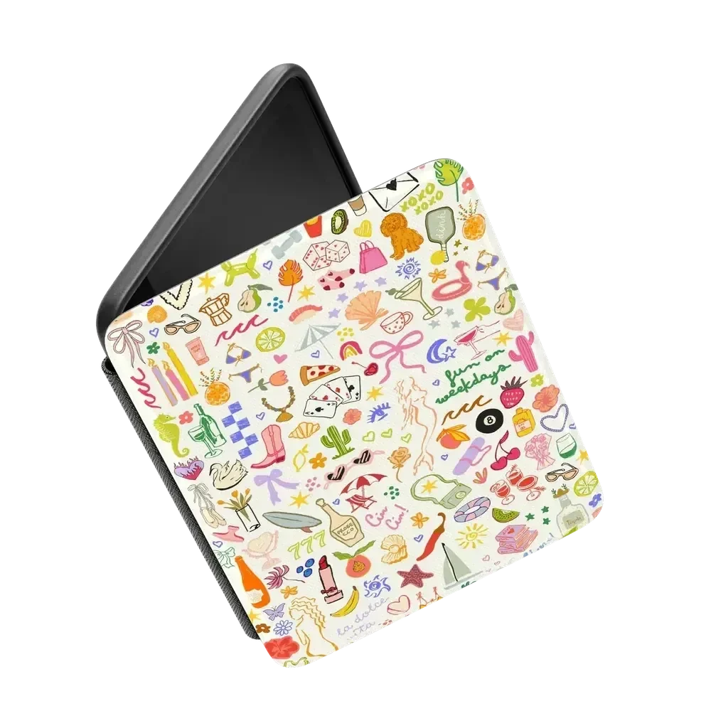 All the Fun Things | Fun on Weekdays Kindle Case Kindle Case get.casely