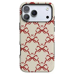 All Wrapped Up | Vintage Bows Case Phone Case Casetry Bold Flex + MagSafe® iPhone 17 Pro Max