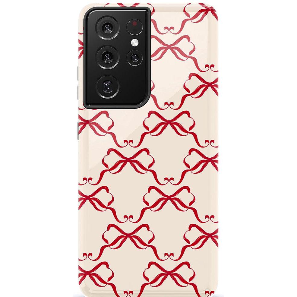 All Wrapped Up | Vintage Bows Case Phone Case Casetry Essential Galaxy S21 Ultra