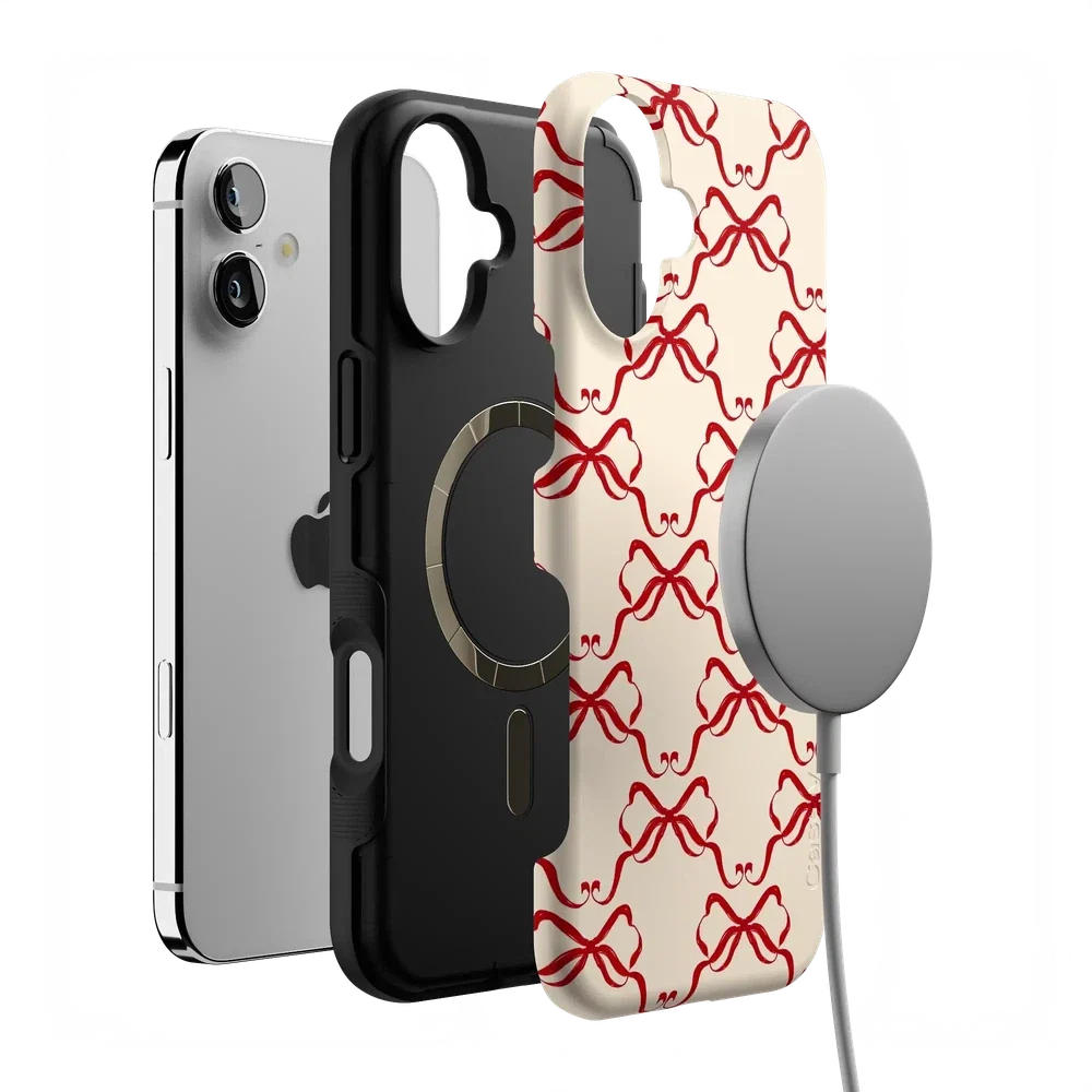 All Wrapped Up | Vintage Bows Case Phone Case Casetry