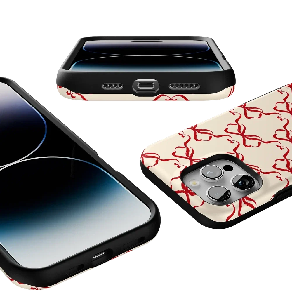 All Wrapped Up | Vintage Bows Case Phone Case Casetry