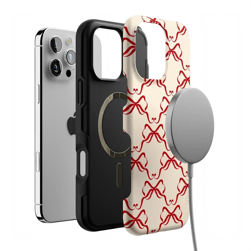 All Wrapped Up | Vintage Bows Case Phone Case Casetry
