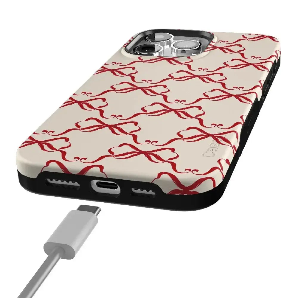 All Wrapped Up | Vintage Bows Case Phone Case Casetry