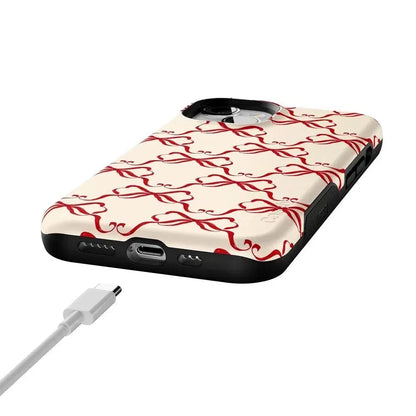 All Wrapped Up | Vintage Bows Case Phone Case Casetry