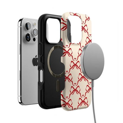 All Wrapped Up | Vintage Bows Case Phone Case Casetry
