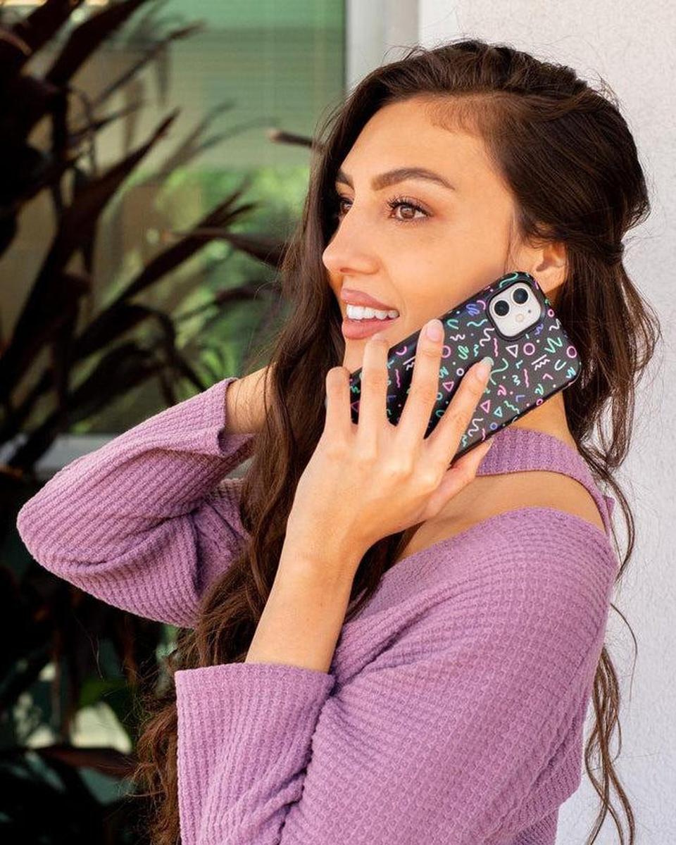 Always Vibing | Glow In The Dark Retro Case iPhone Case get.casely